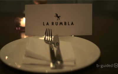 Host Jeremy Redmore dines out at La Rumbla in Arrowtown